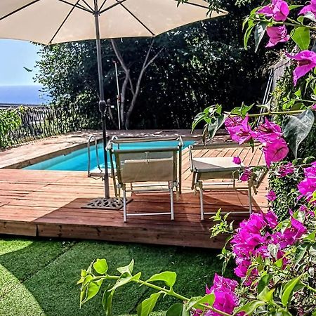 Flat With Panoramic Terrace And Private Pool Mt5X3 Daire Taormina Dış mekan fotoğraf